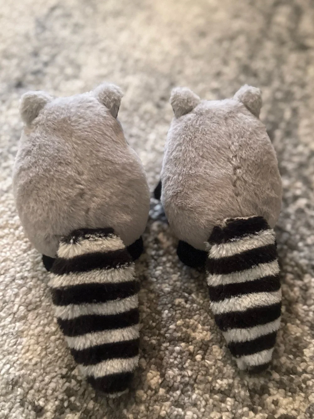 Chewy Frisco Raccoons Plush Squeaky Dog Toy Refills Small, 2* count